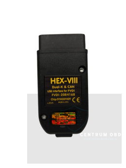 FLYOBD HEX-VIII SFD MQB v2025 STM32F429 FVDI - kodowania, adaptacje, SFD, MQB - najnowszy model 2025