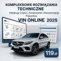 Kompleksowe Rozwiązania Techniczne: Katalogi Części, Kodowanie i Konserwacja Pojazdów VIN ONLINE 2025